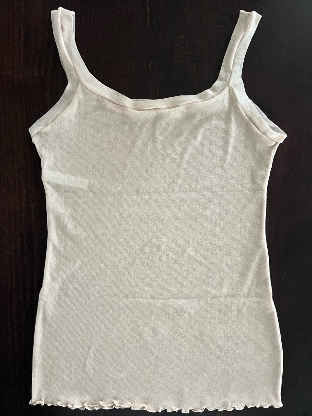 On Gossamer Nude Sheer Camisole